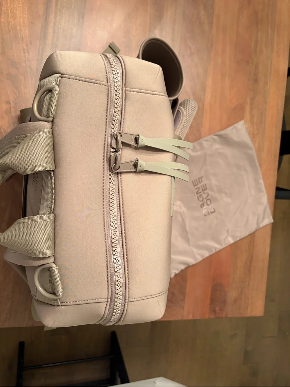 FW24 Khaki - INDI NEOPRENE DIAPER BACKPACK